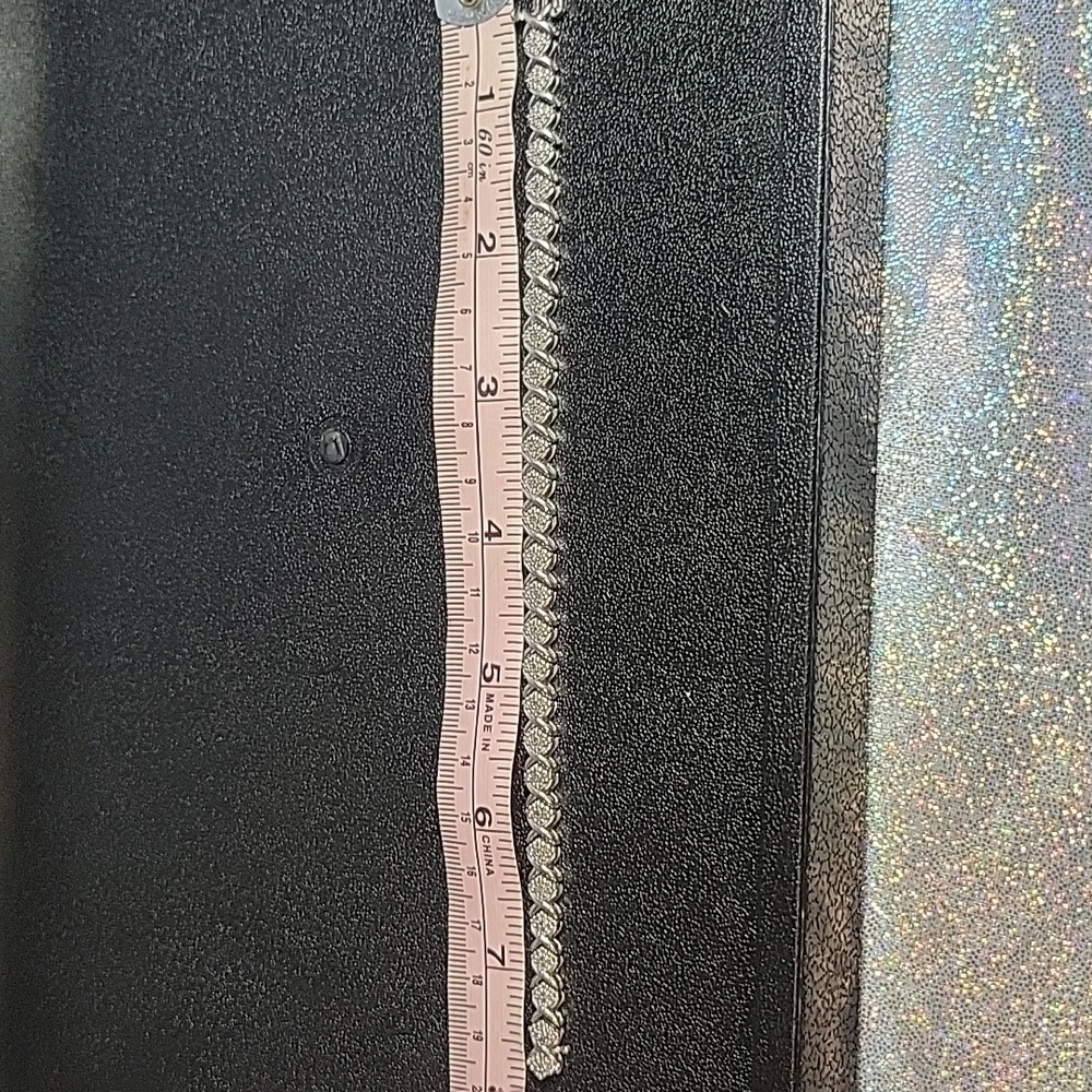 925 Sterling Silver Vintage Tennis Bracelet 44 Diamonds 8" Long - Picture 9 of 10